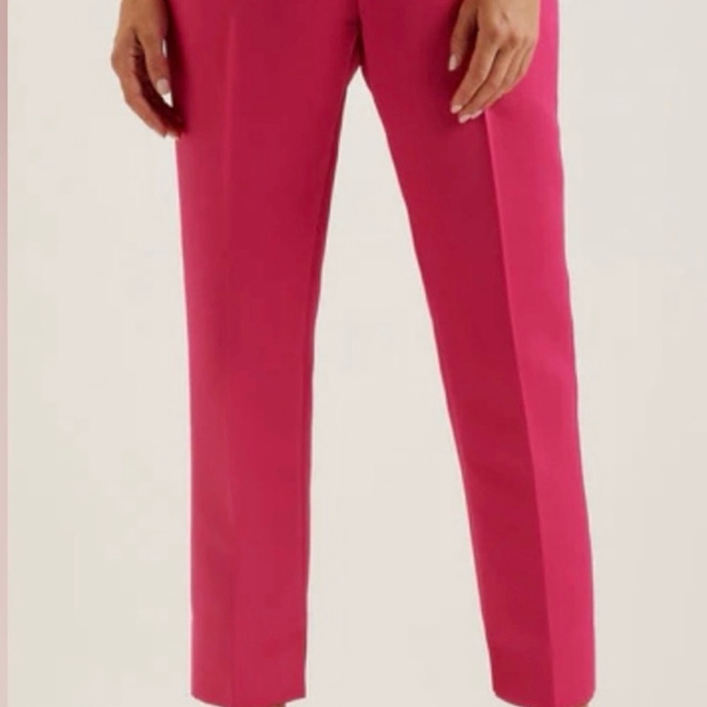 NWT Rachel & Zoe Elegant Pink Women's Straight Leg Pants Size 12